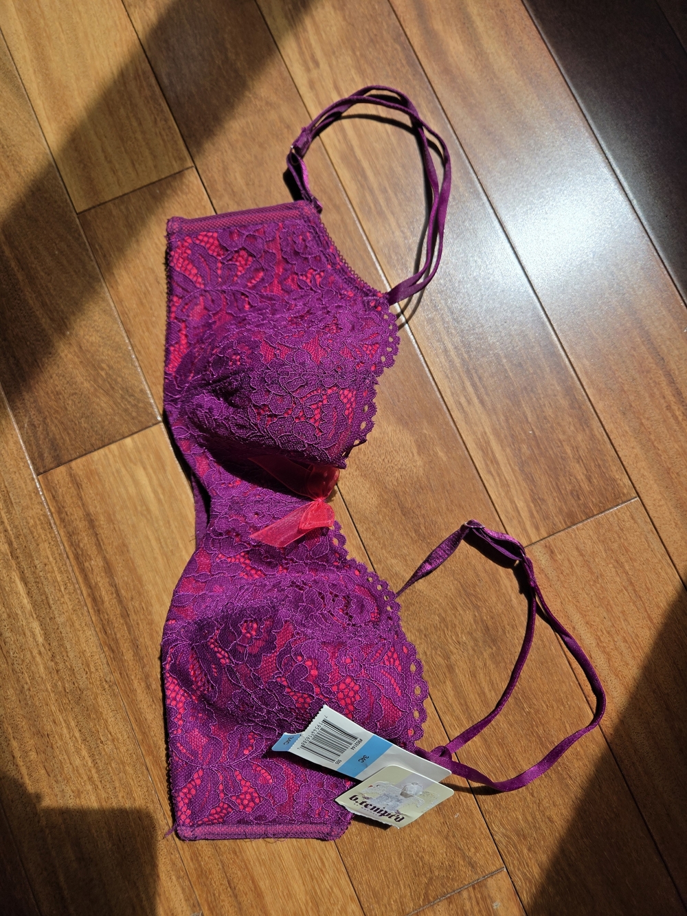 b.tempt'd 34C Women's Ciao Bella Lightly Padded Balconette Underwire Bra, 953144